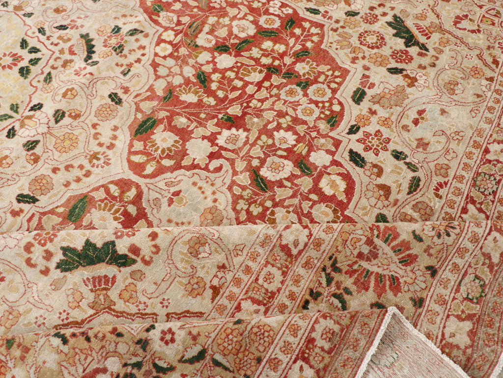 Antique Persian Tabriz Carpet, No.16633 - Gss
