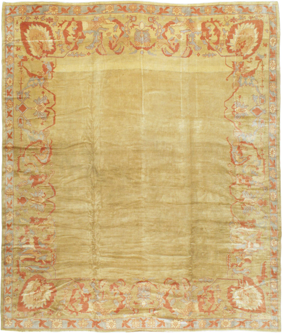 Modern Turkish Oushak Carpet, No.16634 - Gss