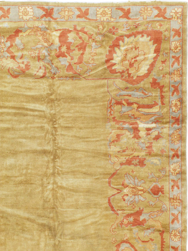 Modern Turkish Oushak Carpet, No.16634 - Gss