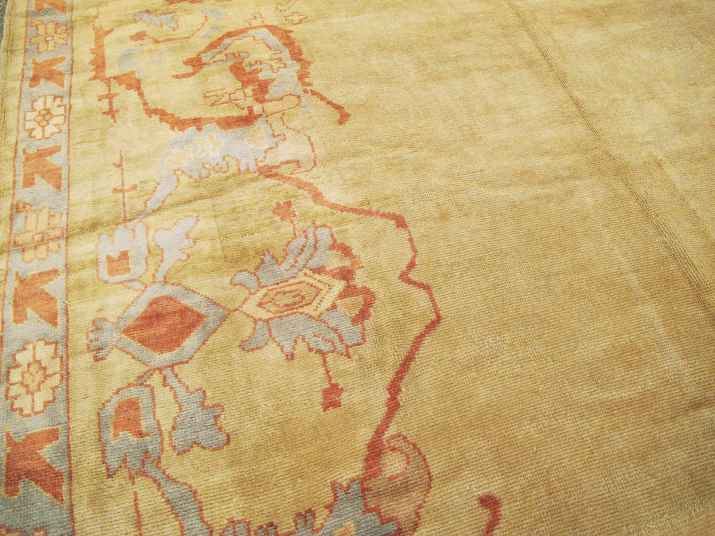 Modern Turkish Oushak Carpet, No.16634 - Gss