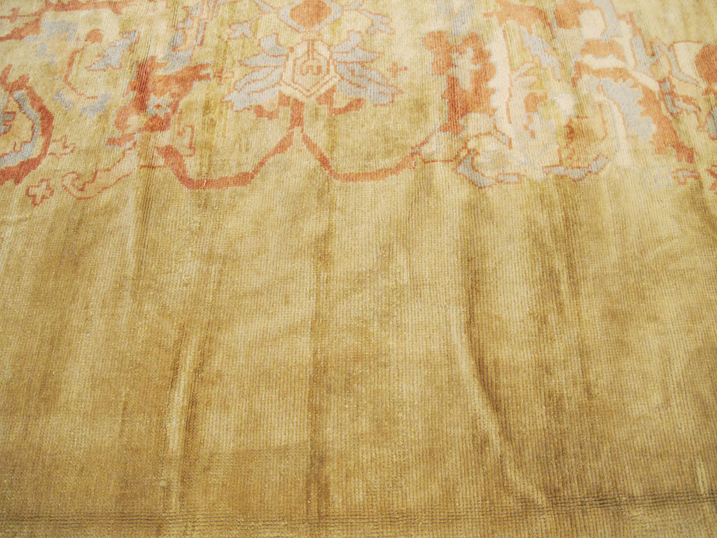 Modern Turkish Oushak Carpet, No.16634 - Gss