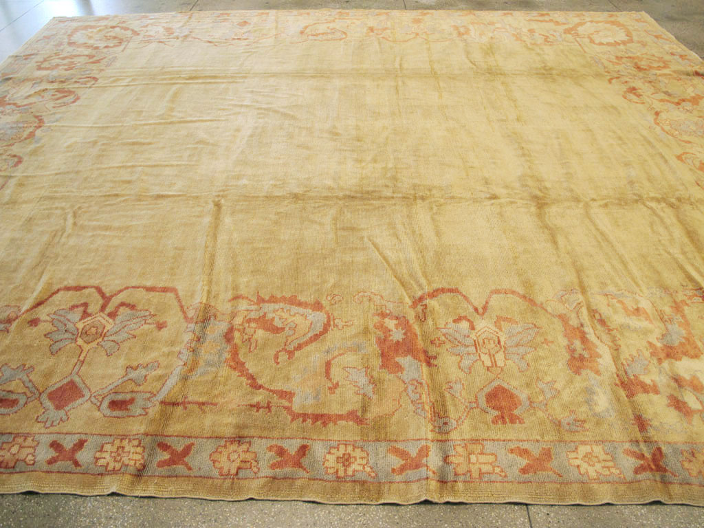 Modern Turkish Oushak Carpet, No.16634 - Gss