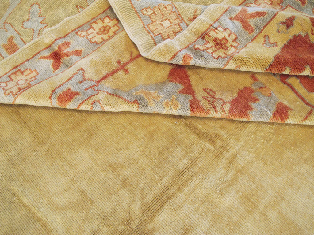 Modern Turkish Oushak Carpet, No.16634 - Gss