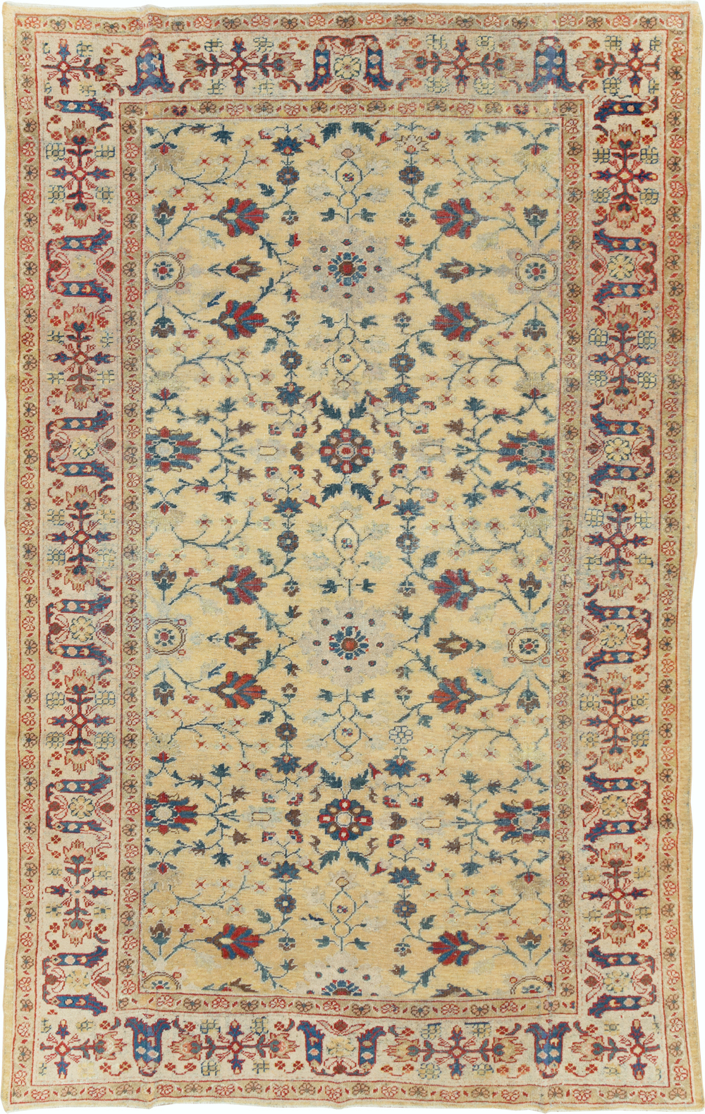 Antique Persian Mahal Carpet, No.16640 - Gss
