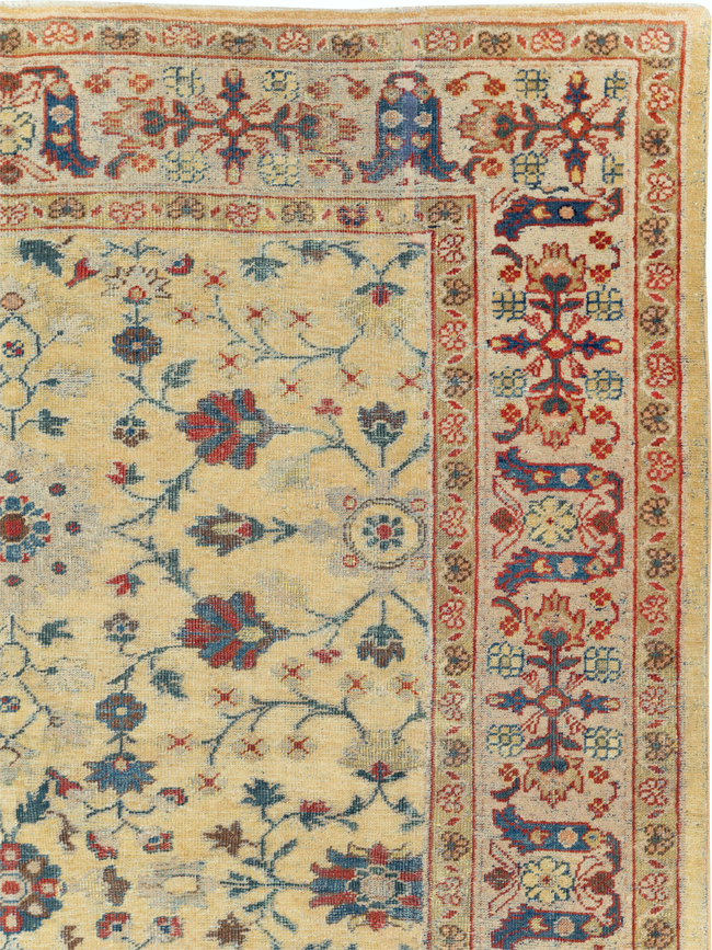 Antique Persian Mahal Carpet, No.16640 - Gss