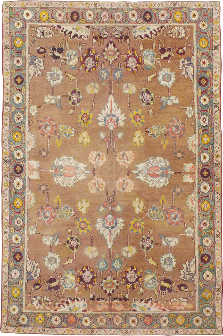 Antique Indian Agra Carpet, No.16648 - Gss