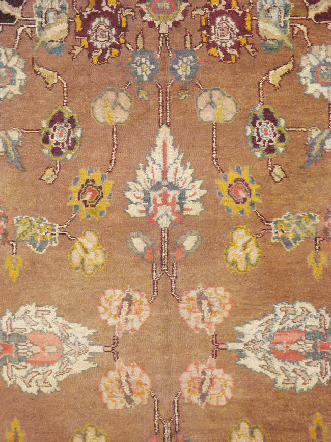 Antique Indian Agra Carpet, No.16648 - Gss