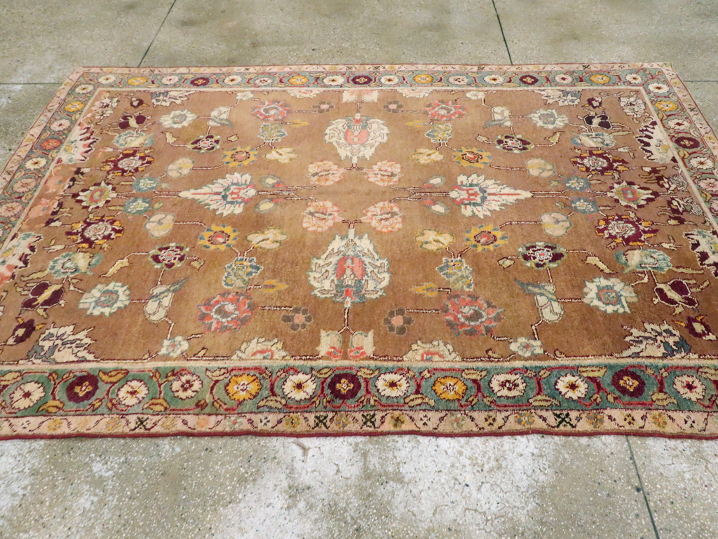 Antique Indian Agra Carpet, No.16648 - Gss