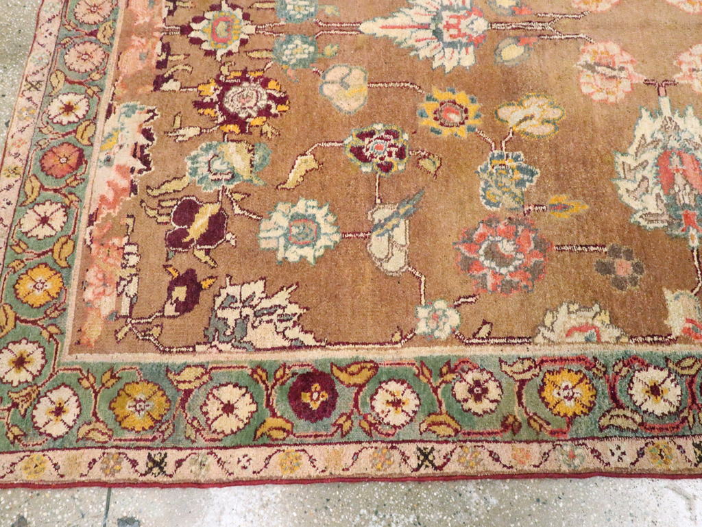 Antique Indian Agra Carpet, No.16648 - Gss