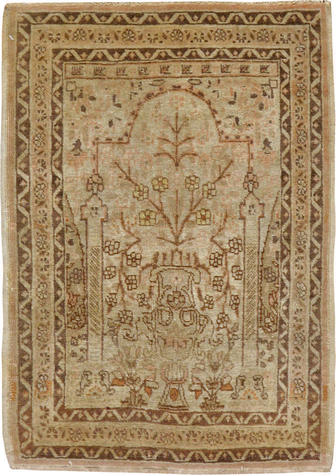 Antique Persian Tabriz Hagi Jalili Rug, No.16655 - Gss