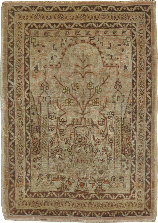 Antique Persian Tabriz Rug, No.16655 - Gss