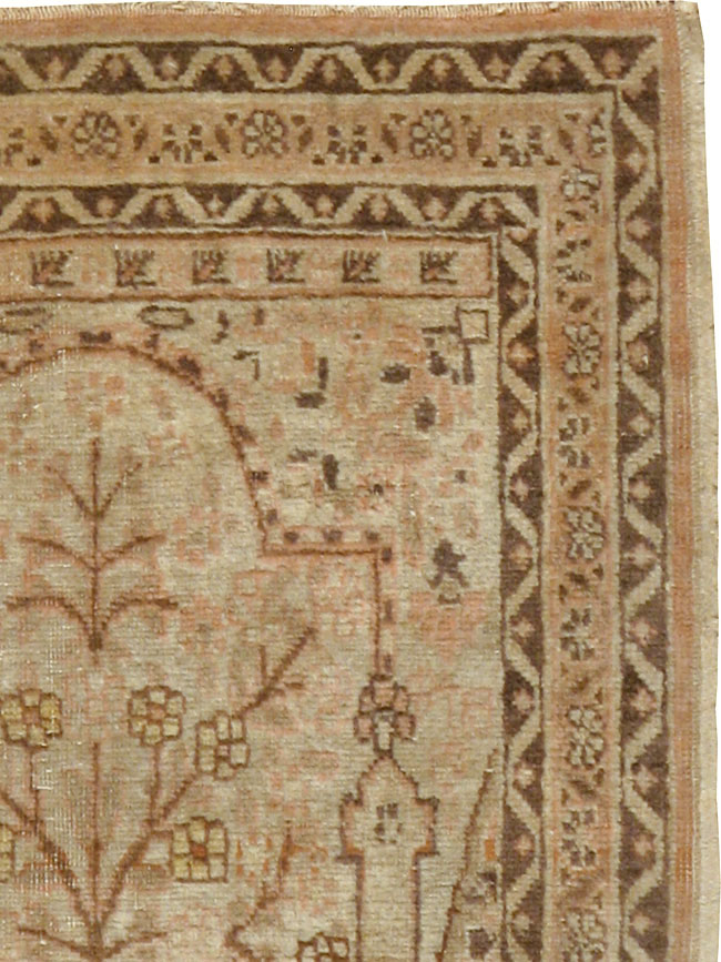 Antique Persian Tabriz Hagi Jalili Rug, No.16655 - Gss