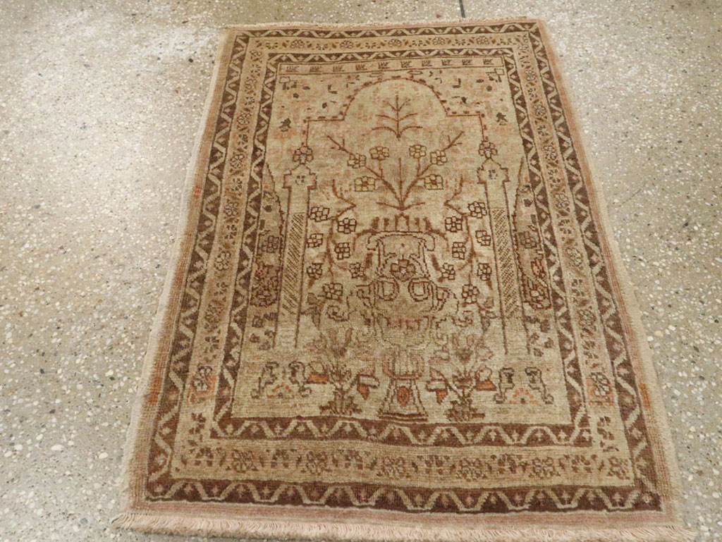 Antique Persian Tabriz Hagi Jalili Rug, No.16655 - Gss