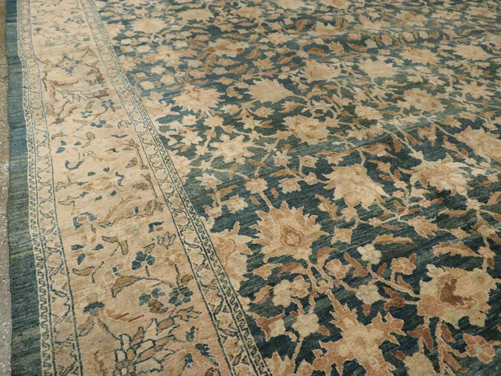 Antique Persian Tabriz Carpet, No.16660 - Gss