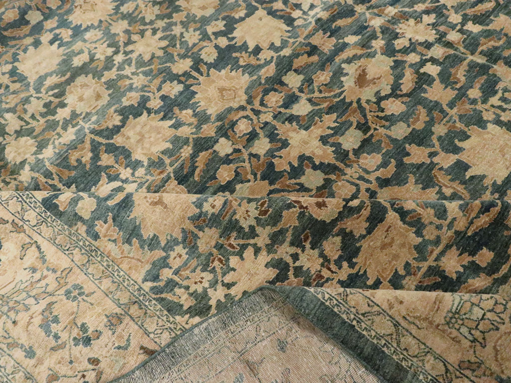 Antique Persian Tabriz Carpet, No.16660 - Gss