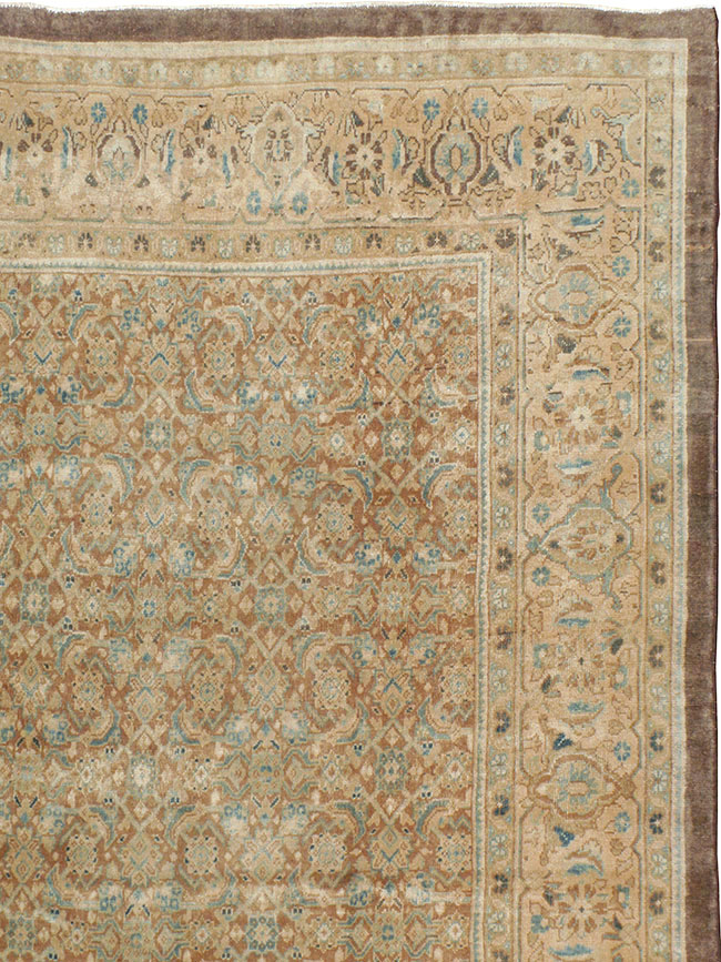 Vintage Persian Mahal Carpet, No.16661 - Gss