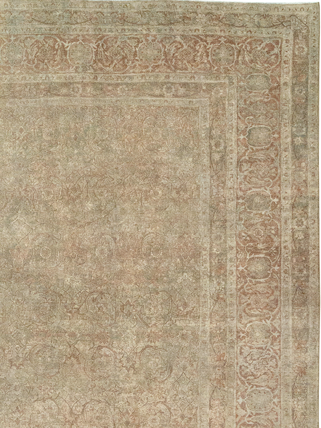 Antique Persian Lavar Kerman Oversize Carpet, No.16668 - Gss