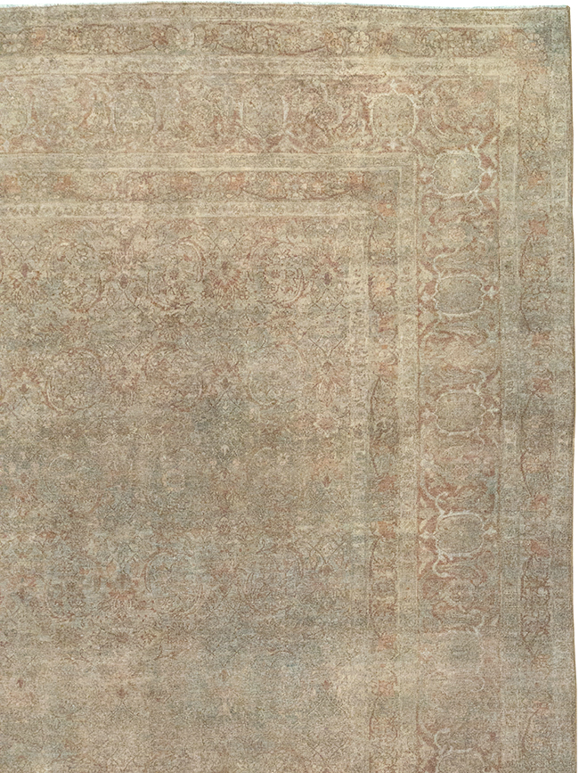 Antique Persian Lavar Kerman Oversize Carpet, No.16668 - Gss