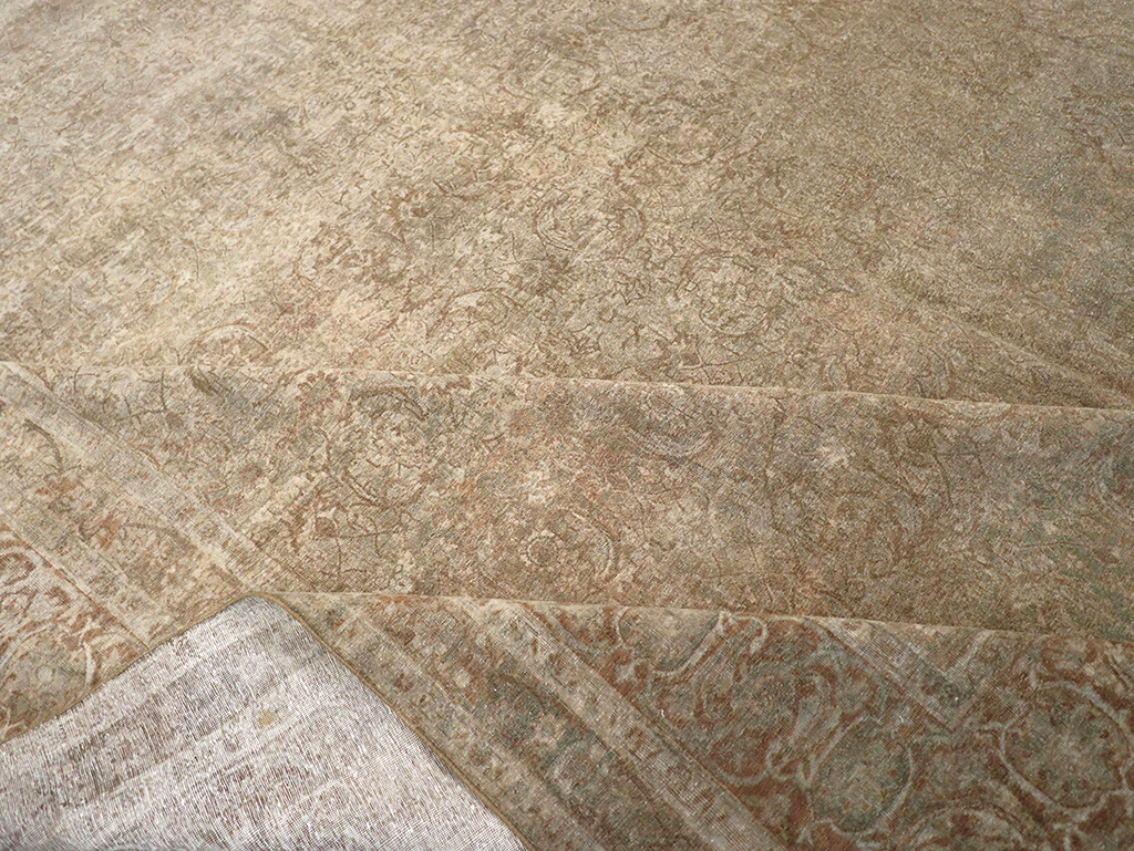 Antique Persian Lavar Kerman Oversize Carpet, No.16668 - Gss