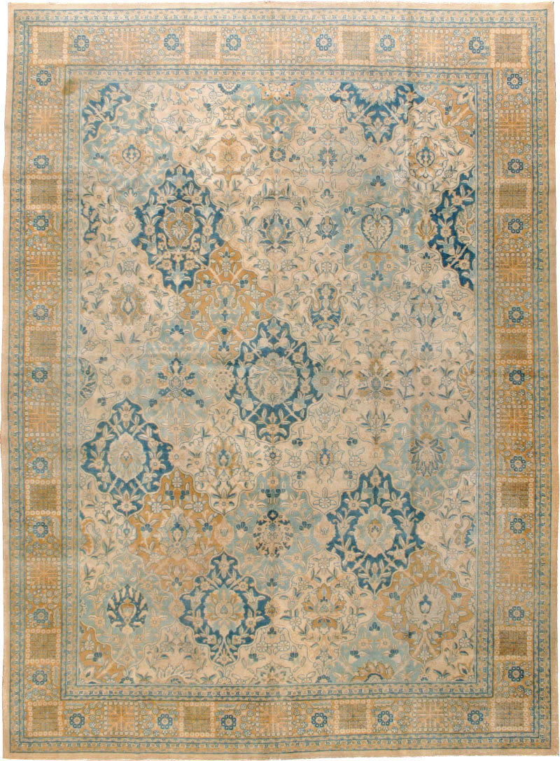Antique Persian Tabriz Carpet, No.16670 - Gss