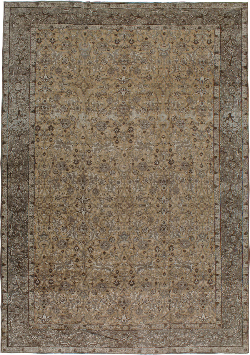 Antique Persian Tabriz Carpet, No.16671 - Gss