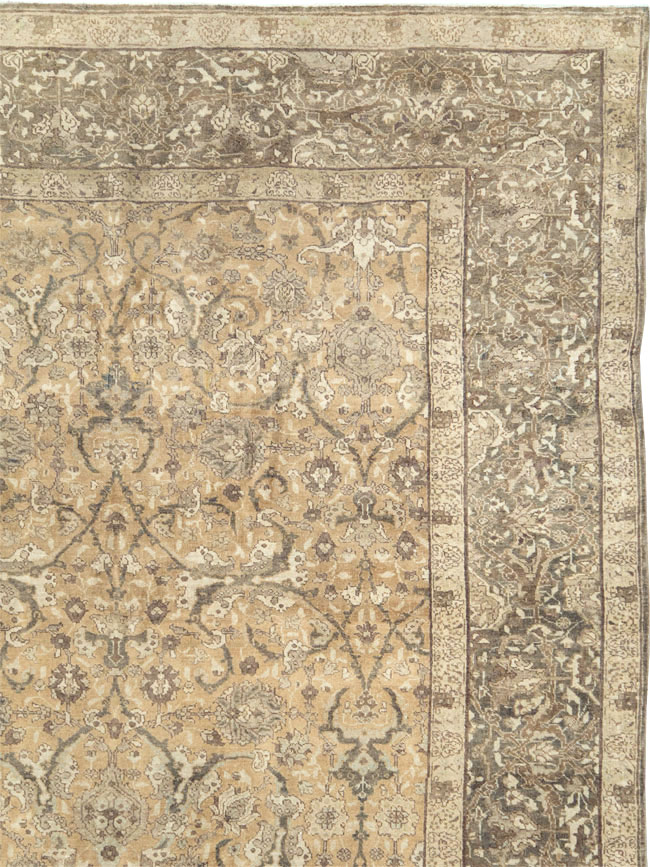 Antique Persian Tabriz Carpet, No.16671 - Gss