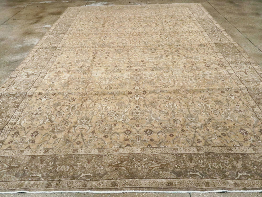 Antique Persian Tabriz Carpet, No.16671 - Gss