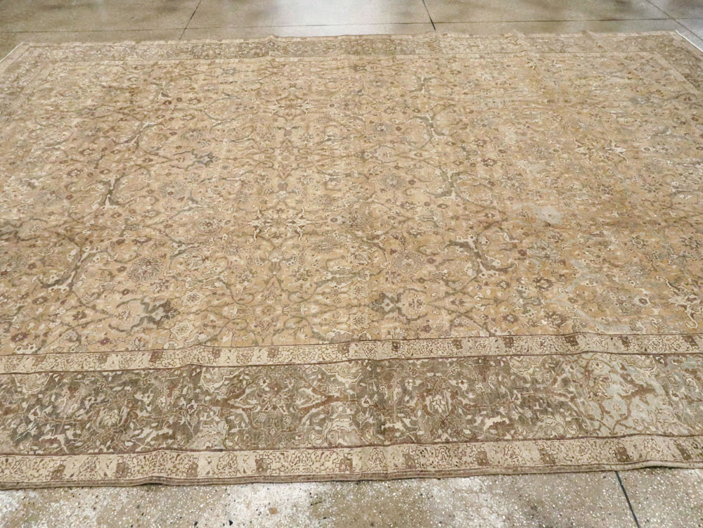 Antique Persian Tabriz Carpet, No.16671 - Gss
