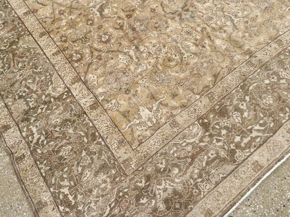 Antique Persian Tabriz Carpet, No.16671 - Gss