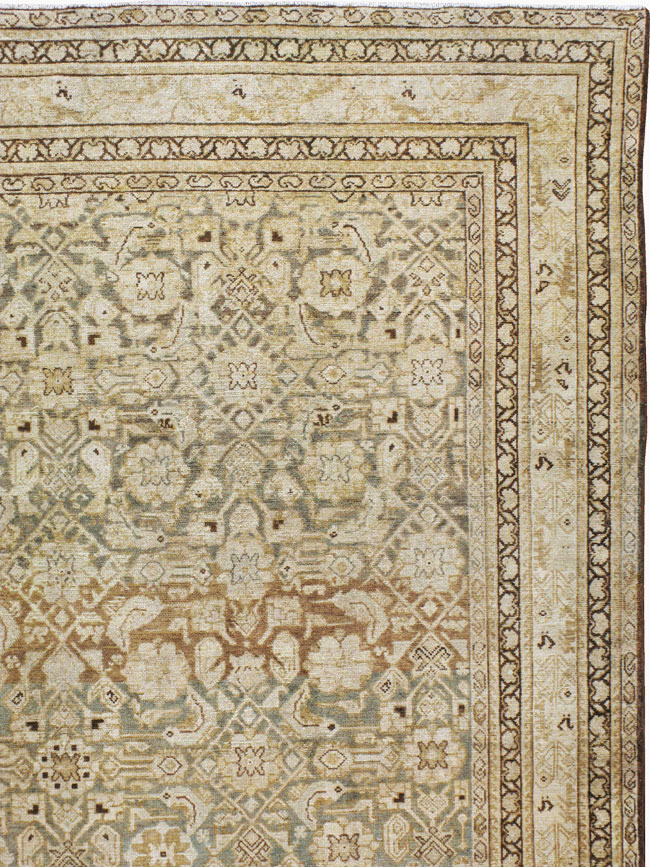Antique Persian Malayer Carpet, No.16674 - Gss