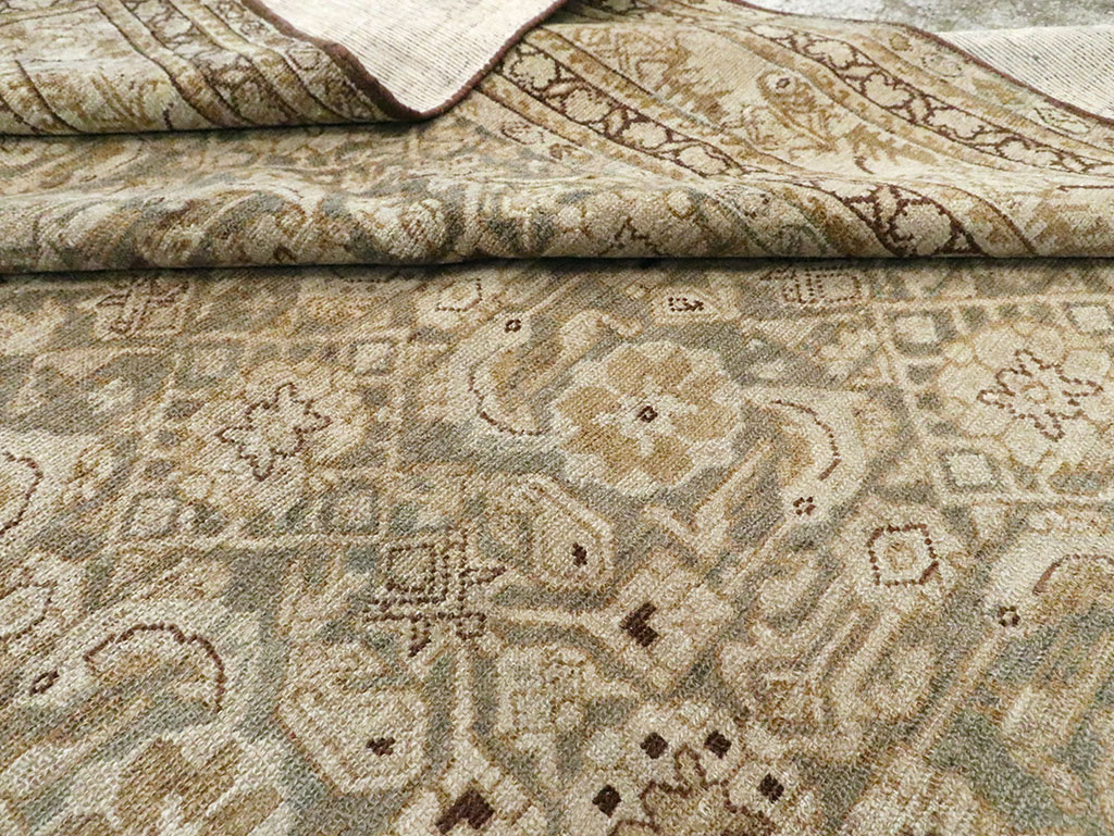 Antique Persian Malayer Carpet, No.16674 - Gss