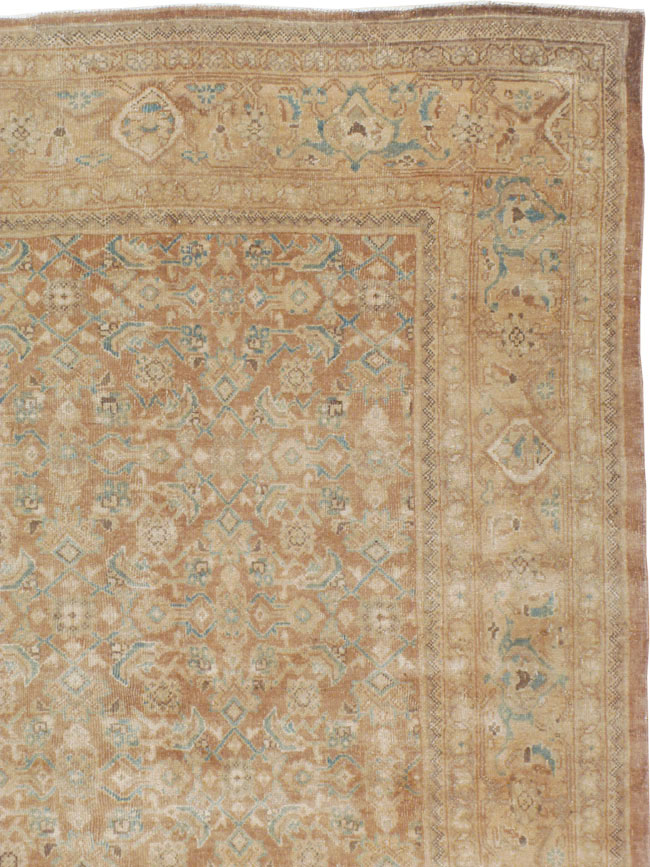 Vintage Persian Mahal Carpet, No.16681 - Gss
