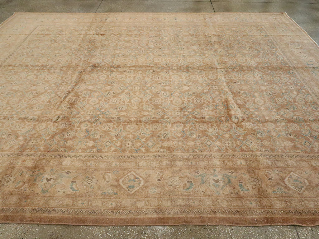 Vintage Persian Mahal Carpet, No.16681 - Gss