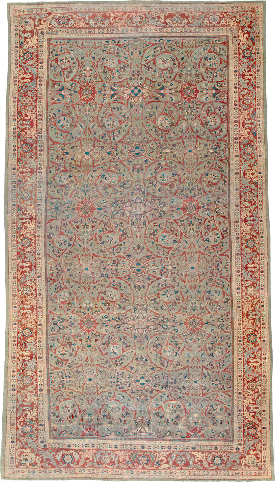 Antique Persian Sultanbad Carpet, No.16722 - Gss