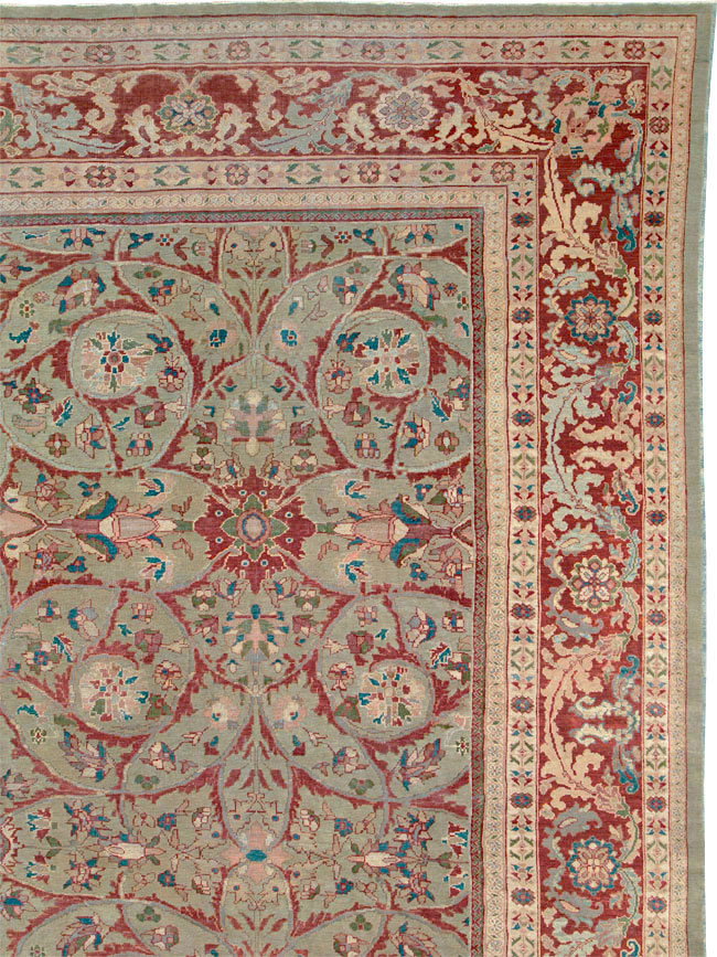Antique Persian Sultanbad Carpet, No.16722 - Gss
