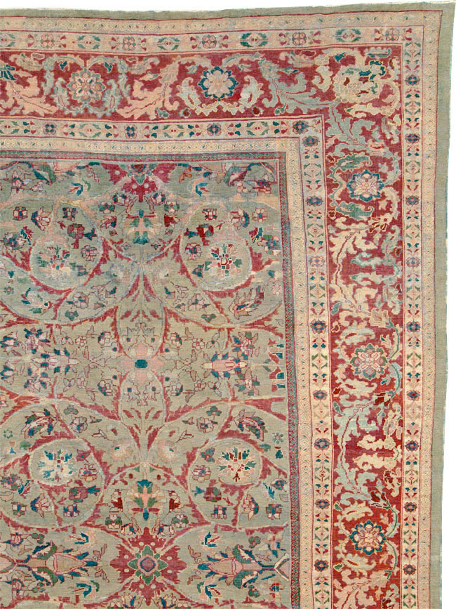 Antique Persian Sultanbad Carpet, No.16722 - Gss