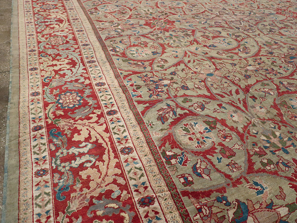 Antique Persian Sultanbad Carpet, No.16722 - Gss