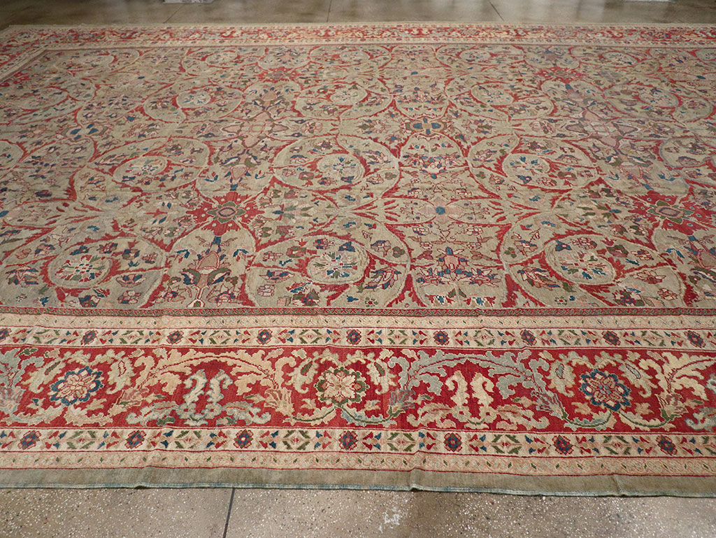Antique Persian Sultanbad Carpet, No.16722 - Gss