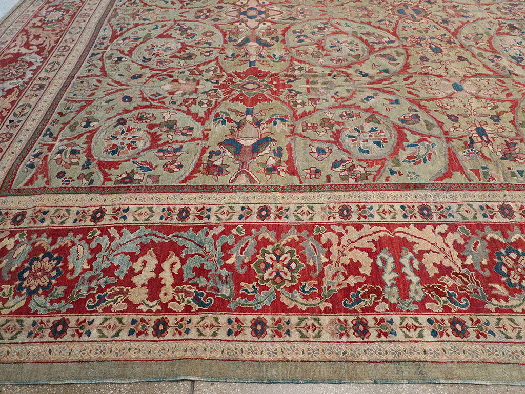 Antique Persian Sultanbad Carpet, No.16722 - Gss