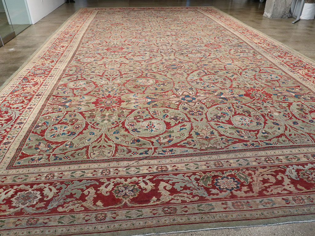 Antique Persian Sultanbad Carpet, No.16722 - Gss