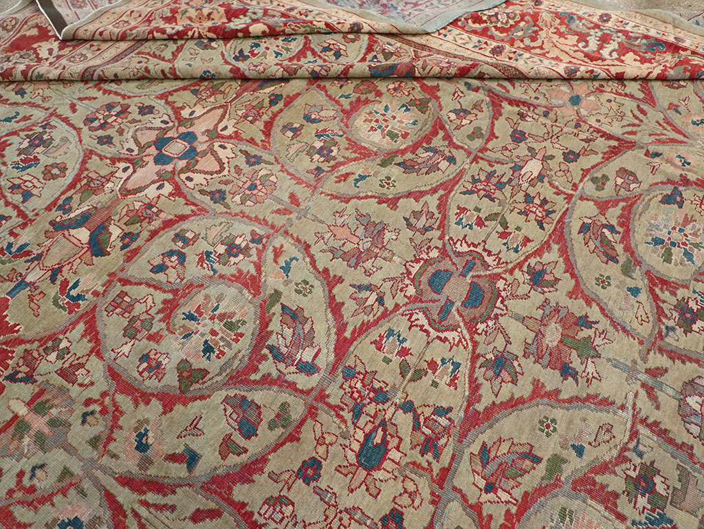 Antique Persian Sultanbad Carpet, No.16722 - Gss