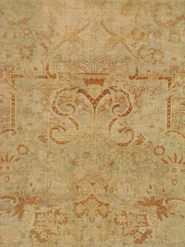 Antique Persian Mashad Carpet, No.16734 - Gss