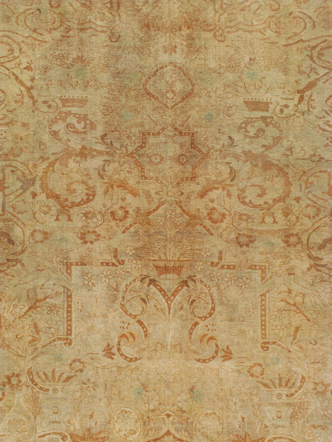 Antique Persian Mashad Carpet, No.16734 - Gss