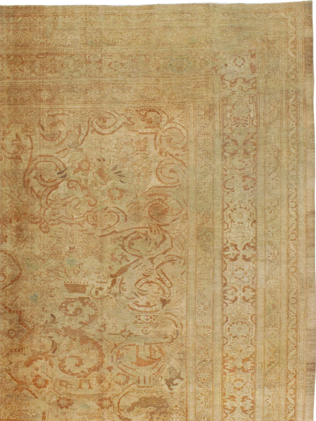 Antique Persian Mashad Carpet, No.16734 - Gss