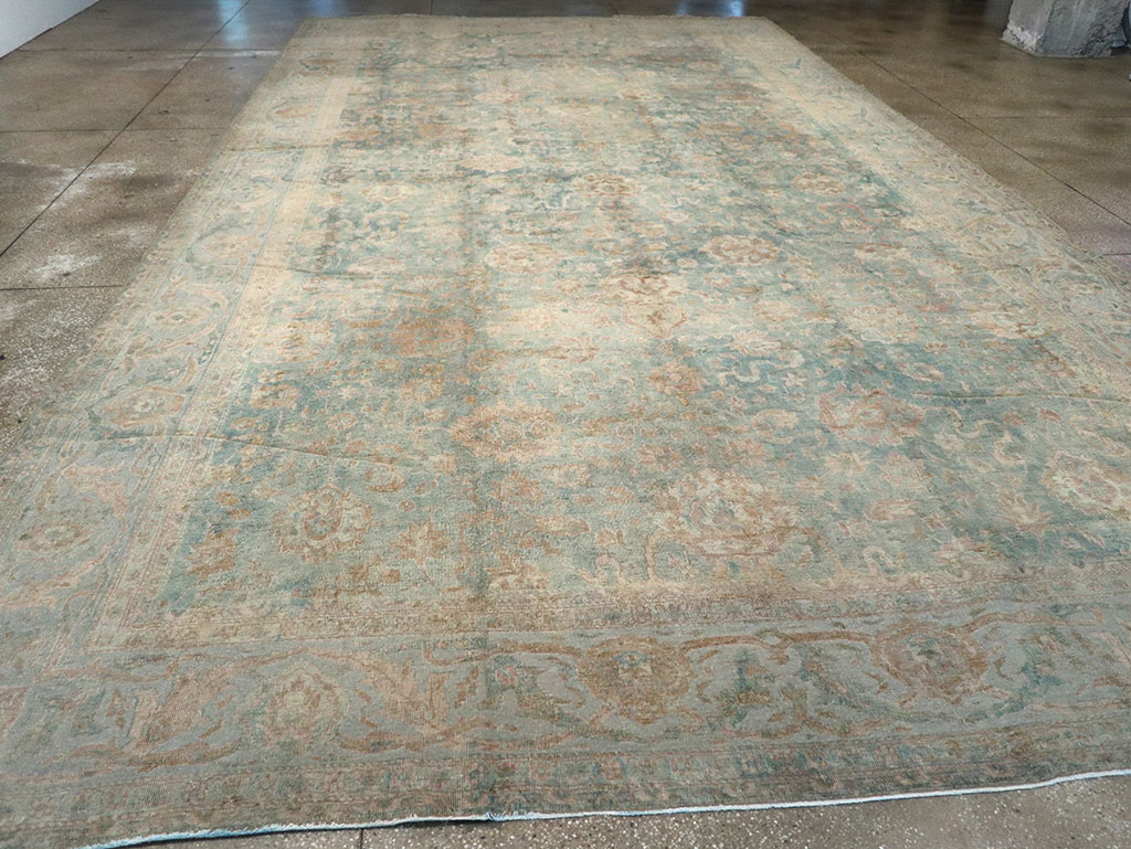 Antique Indian Lahore Carpet, No.16767 - Gss