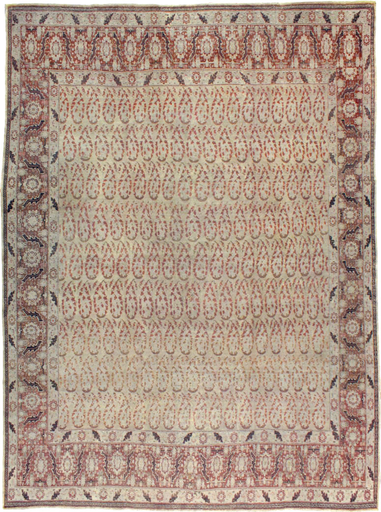 Antique Persian Tabriz Rug, No.16794 - Gss
