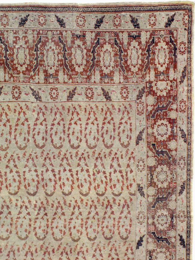 Antique Persian Tabriz Rug, No.16794 - Gss
