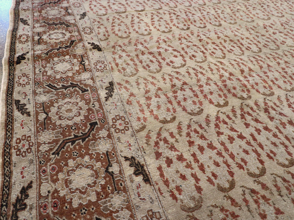 Antique Persian Tabriz Rug, No.16794 - Gss