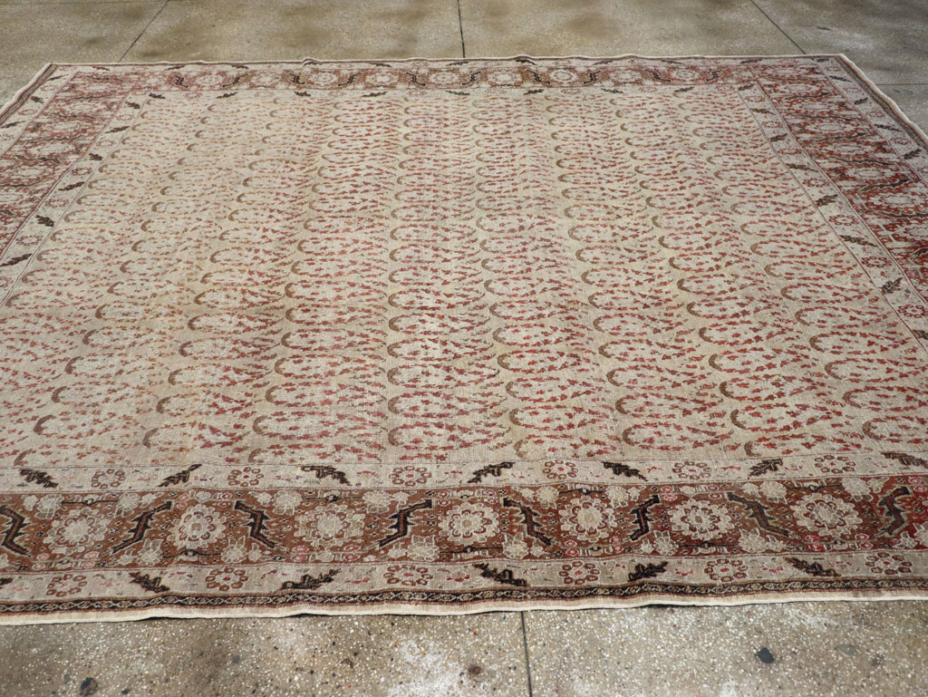 Antique Persian Tabriz Rug, No.16794 - Gss