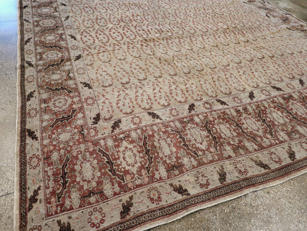 Antique Persian Tabriz Rug, No.16794 - Gss